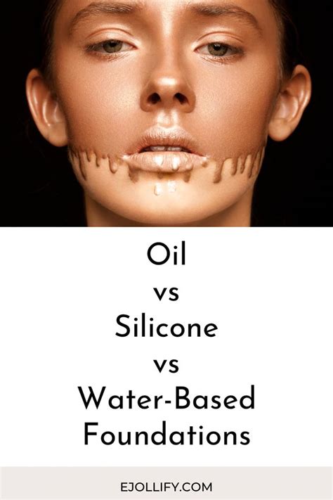 dior foundation water or silicone based|silicone foundation vs water foundation.